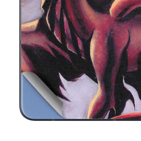 Ruth Thompson Red Dragon by Ruth Thompson Galaxy Z Fold5 5G Skin